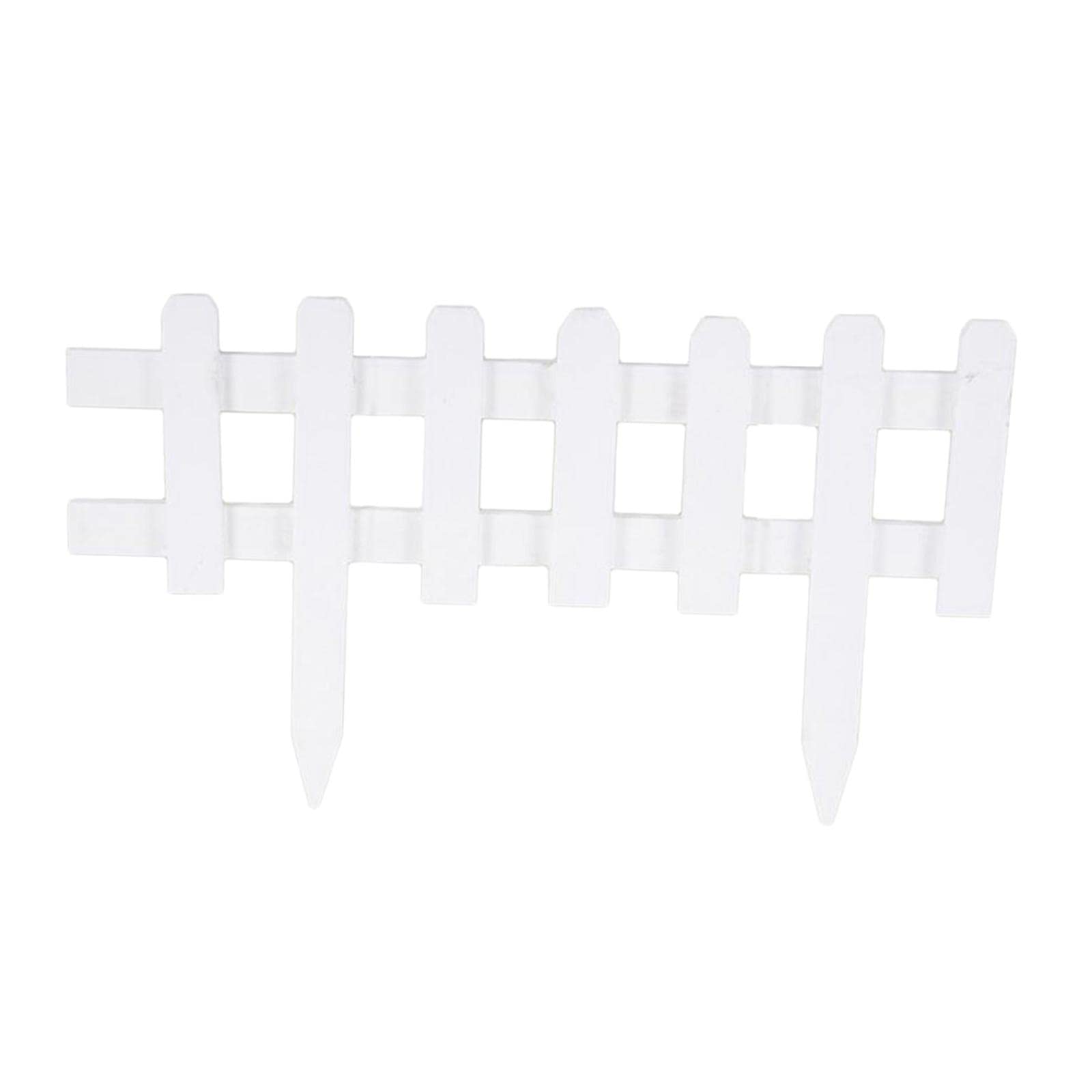 Club Bollywood®Miniature Fairy Garden Fence Micro-Landscape Ornament DIY Fence White|Home & Garden | Garden D?©Cor |1 Piece Wooden Miniature Garden Fence-picture-27