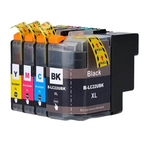 Cartouche d'encre LC22U idéale pour le télétravail avec l'imprimante Brother MFC-J985DW