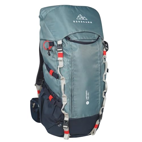 NORDKAMM Trekking-Rucksack, Backpacker Rucksack,...