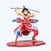 SYLYCS One Piece Monkey · D · Luffy Wano Country Kimono Luffy Pop Figura de Anime Muñeca de PVC en Caja Personaje de Juego de Dibujos Animados Decoración de Escritorio Regalo Modelo 3D-Hight 17CM