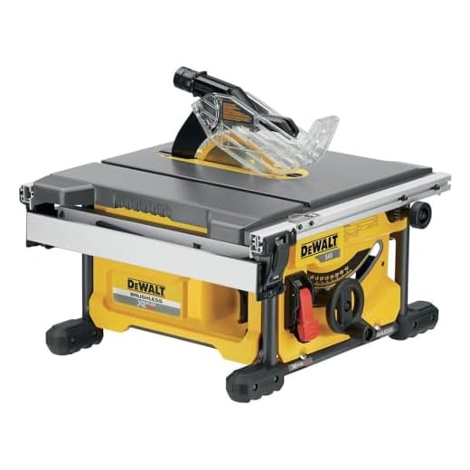 1. Dewalt DCS7485N-XJ XR Flex Volt Table Saw
