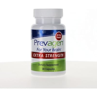 Prevagen Extra Strength - 30 Capsules (1 Month Supply) 20mg of Apoaequorin Plus Vitamin D3