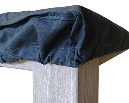 Housse de protection imperméable table 160 x 90 cm bâche de table rectangulaire jardin - 5
