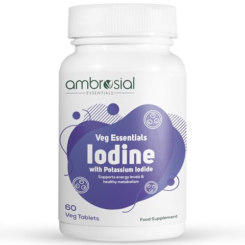 Ambrosial Iodine Supplement 5000mcg Tablets