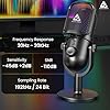 Audio Array AM-C47 RGB USB Condenser Mic Kit | AI Noise Cancellation, 192kHz/24Bit Studio Quality, Touch Controls, Headphone Monitoring | Podcasting, YouTube, Gaming & Streaming | Mac/PC & Mobile #3