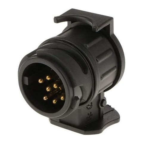 CABLEPELADO Adaptador de Remolque de 13 a 7 Pines Negro Cover