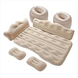 Colchones de aire para coche Ford Explorer 2016, 2017, 2018, 2019, 2020, 2021, 2022 y 2023. Colchoneta de camping gruesa con archivador lateral mejorado, colchón portátil para viajes y acampadas, L.