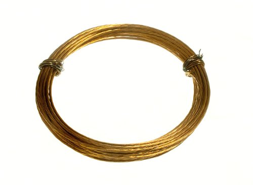 One Stop DIY 10 x ROLLS OF BRASS PICTURE WIRE N0. 2 18KG BREAKWEIGHT 3 METRES NEW