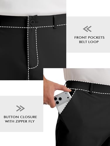 Runcati Mens Stretch Golf Pants