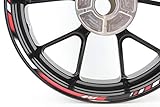 GLÄNZENDE OBERFLÄCHE: Genaue farbanpassung heiratet perfekt mit ihrem fahrrad zu entwerfen. Ingenieur ihr reiten erfahrung mit dem specialgp rim-striping. Mit über 10 jahren in der super sport bike nachrüstung, wir haben dafür gesorgt, dass diese felge - striping, steht im einklang mit der ursprünglichen vision der motorrad hersteller design team.