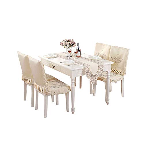 LYYAN Corredor Corredor de Mesa de Encaje Rosa para Bodas y decoración Comida (Color : 40 * 265cm) Cover