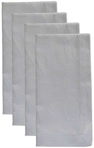 Juego de Servilletas Coming Up Roses Platinum 4 piezas miniatura 1