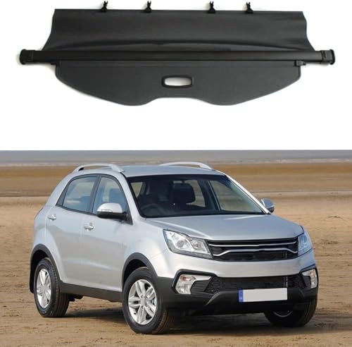 Cubreobjetos retráctil para SsangYong Korando 2014-2019, cubierta protectora de maletero 2