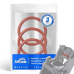 Ancable O-Ring Dichtung für Philips Saeco, 3Stk.
