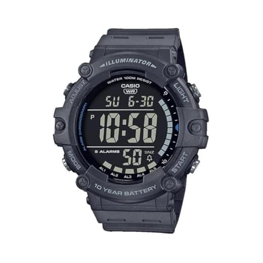 Relógio de Pulso Casio Masculino Standard Visor Negativo Prova D'Água AE-1500WH-8BVDF