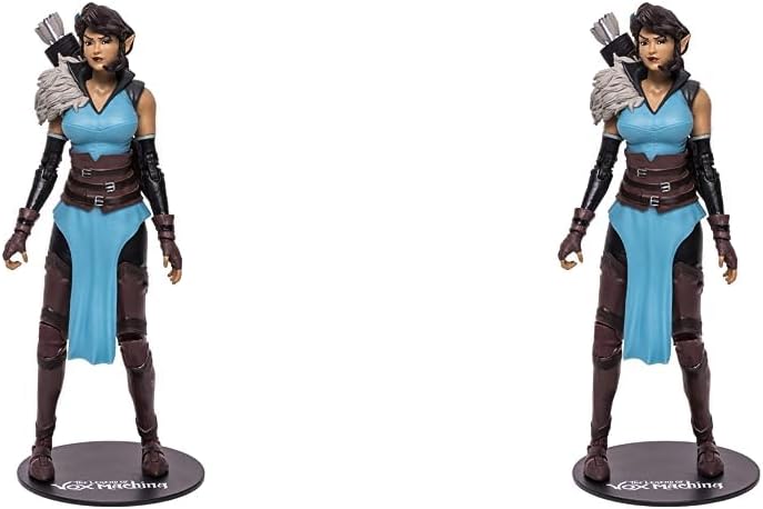 McFarlane Toys - Critical Role Vex'ahlia Campaign 1 Vox Machina 7" Action Figure with Accessories (Pack of 2)