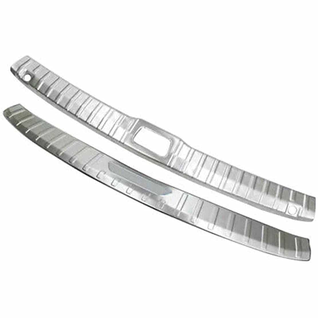 DYTWXG Protecteur de Pare-Chocs de Plaque de seuil en Acier Inoxydable pour Volvo S90 2017 2018 2019, seuils de Porte arrière de Voiture