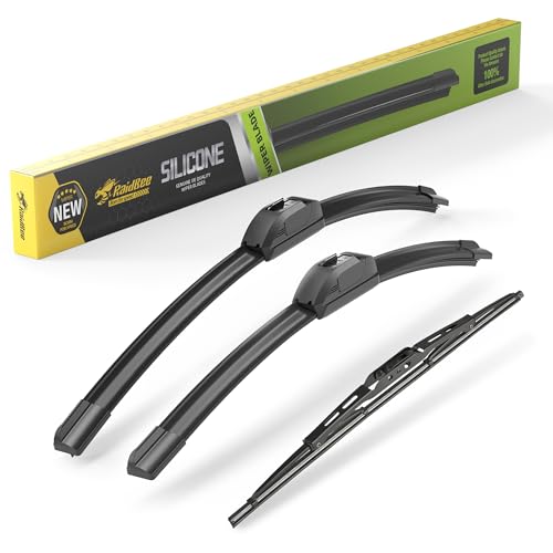Image of Raidbee Silicone Windshield Wiper blades 3 pack Replacement for Dodge Grand Caravan 2008-2020 All-Season Silicone Windshield Wipers 26 inch 20 inch 16 inch