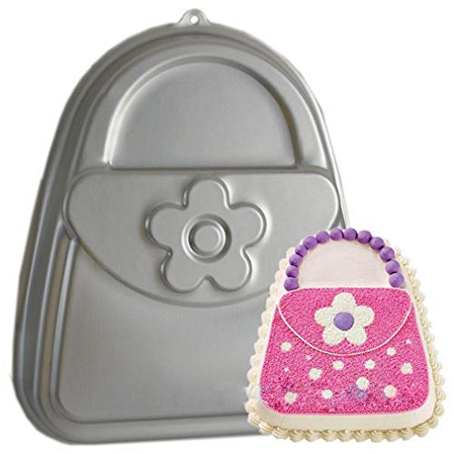 Image of Ulalaza Aluminum Cake Mold 3D Bag Shape Baking Pan DIY Birthday Cake Mould Kitchen Supplies