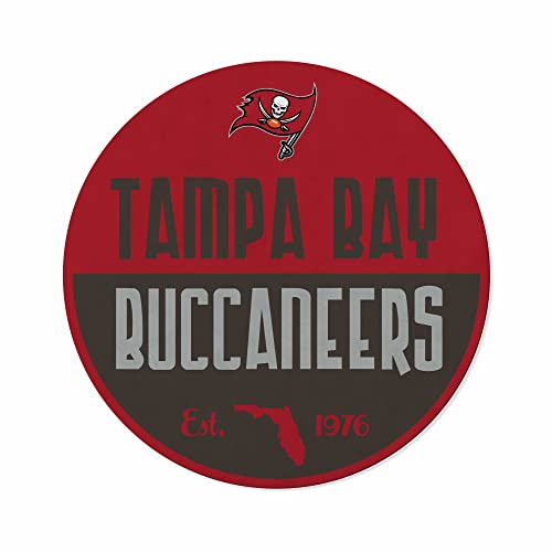 Rico Industries NFL Football Tampa Bay Buccaneers Classic Shape Cut Pennant - Home and Living Room Décor - Soft Felt EZ to Hang