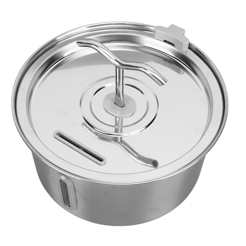 Fuente de agua automática acero inoxidable para gatos miniatura 3