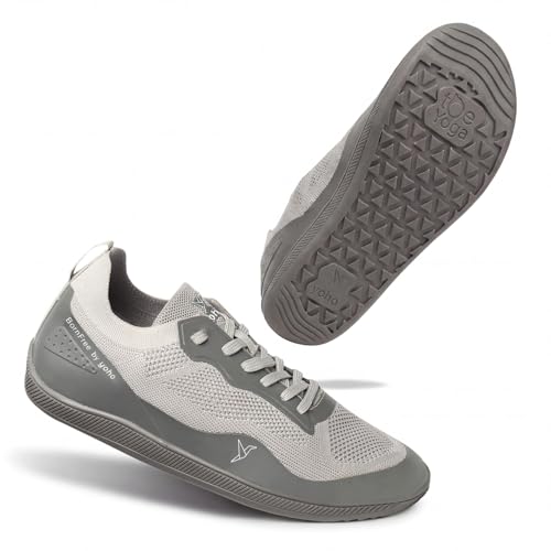 Image of YOHO Barefoot Shoes: Bornfree - Toe Yoga Unisex Series | Wide Toe Box & Zero-Drop Flexible Sole for Natural Movement | Training, Gym, Walking & Running Footwear for Men and Women