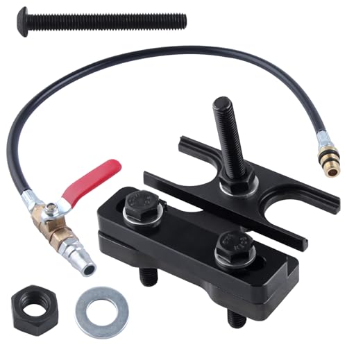 LEONTOOL LS Valve Spring Compressor Tool with Air Valve Holer Pressure Pipe Cylinder Leakage Testing Assistant Tool, Compatible with LS1 LS2 LS6 4.8 5.3 5.7 6.0 6.2L Engines