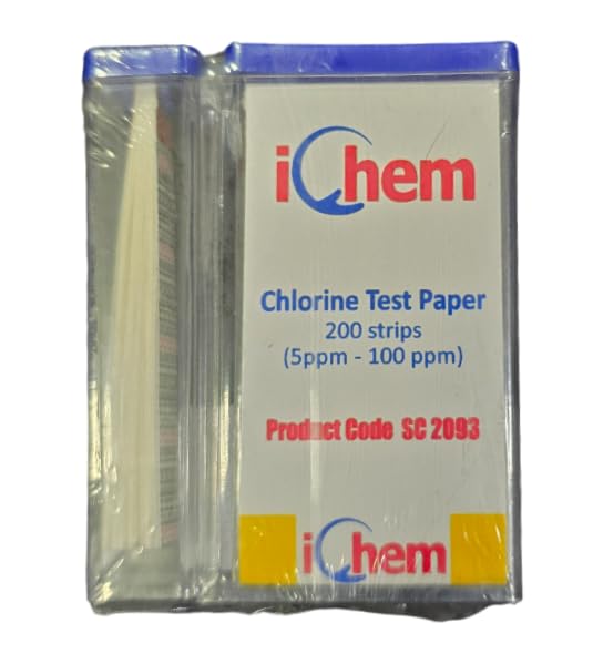 ICHEM Chlorine Test Paper (5-100PPM) 200lfs (B0D3F6H2GY) Amazon Price History, Amazon Price Tracker