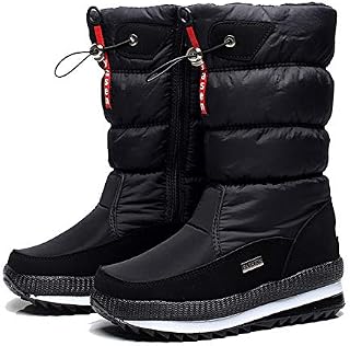 Womens Frosty Snow Boots, Winter Boot Waterproof Fur Lined Warm Outdoor Sled Snow Boot