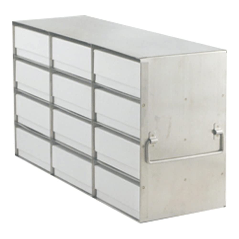 UF-342-100 Upright Freezer Rack with Box & Divider (100 Cell), 3 X 4 Box