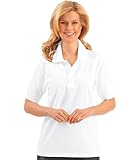 Trigema Damen 5216014 Poloshirt, Weiß (weiß 001), 36 (Herstellergröße: S)