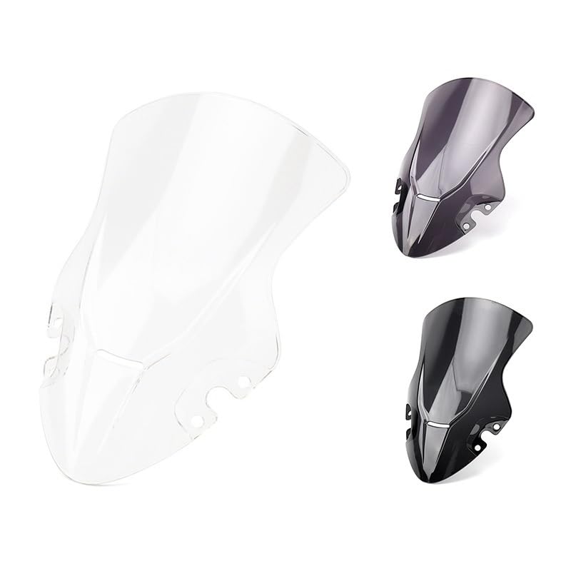 Extension pare-brise moto finition premium spoiler carénage - 2