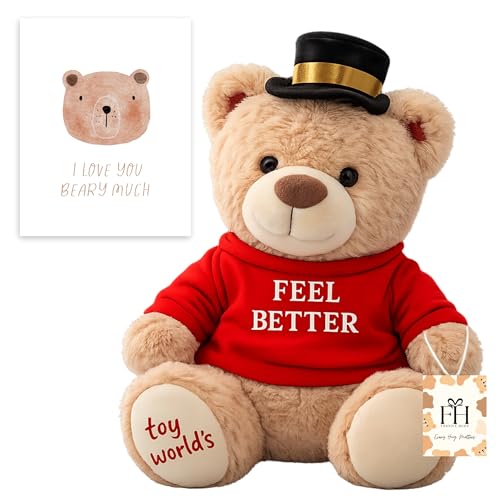 Festive HUES Teddy Bear Plush Soft ...
