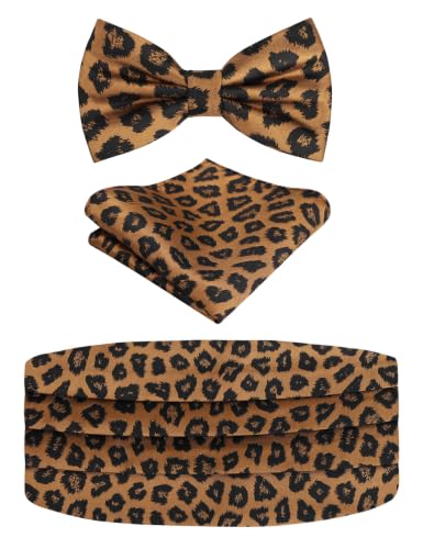Image of Alizeal Mens Paisley Adjustable Bow Tie Set
