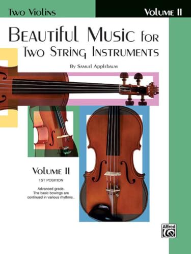 PlugInGuru's Unify Key Enhancement Released 7 Beautiful Music for Two String Instruments, Bk 2: 2 Violins (Two Violins)