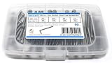 iExcell 50 Pcs M4 x 20mm / 25mm / 30mm / 35mm / 40mm Stainless Steel 304 Hex Socket Head Cap Screws Kit, Fully Threaded