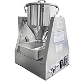Memykoy 10/20/30/40L Electric Small Dry Powder Mixer,304 Stainless Steel Powder Blender,Industrial Mixer, Lab Mixing Equipment for Powder and Granular Materials 20L