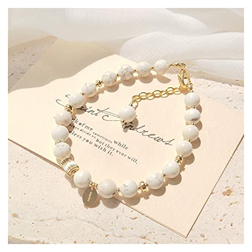 Bracelet en pierre naturelle pour femmes le cadeau idéal en perle de cristal fait main