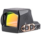 SIG SAUER Romeo-X Compact Pistol-Mounted Reflex Sight | Rugged Durable Aluminum Lightweight Waterproof MOTAC Open Sight with 15 Illumination Settings, Rose, 2 MOA / 32 MOA Red Circle Dot