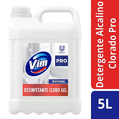Desinfetante Vim Profissional Cloro Gel 5L, Vim