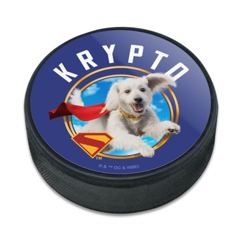 Superman 2025 Krypto Sky Ice Hockey Puck