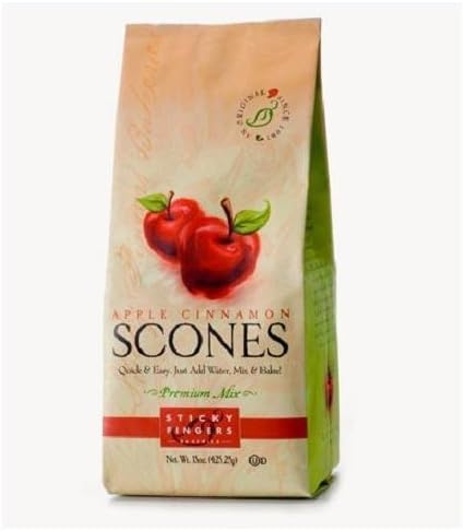 Sticky Fingers Bakery Apple Cinnamon Scone Mix