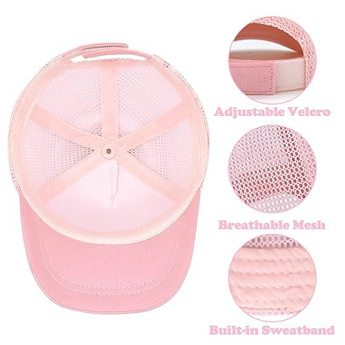 Baby Baseball Cap with Mesh Toddler Baseball Hat Infant Baseball Cap Baby Ball Cap Toddler Hat Kids Baseball Cap UPF 50+3