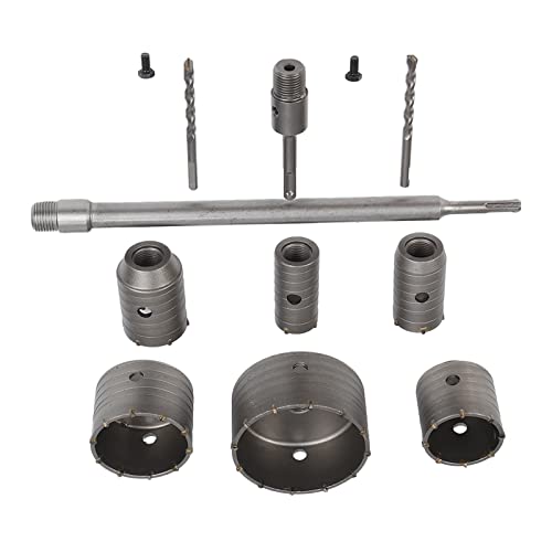 Kit de sierra de corona para concreto miniatura 6