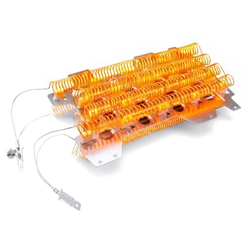 DC47-00032A Dryer Heating Element fit for Samsung Dryer 3 Wire DC93-00154A Dryer Heating Element DC97-14486E DVE52M8650V/A3 DVE54R7600C/A3 DV455EVGSGR DV520AEW DV45H6300EG DV457EVGSWR prime&swift