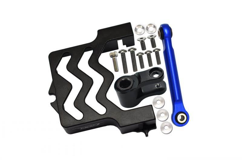 Palonnier 25T et support servo alu haut de gamme pour Traxxas Maxx 4WD