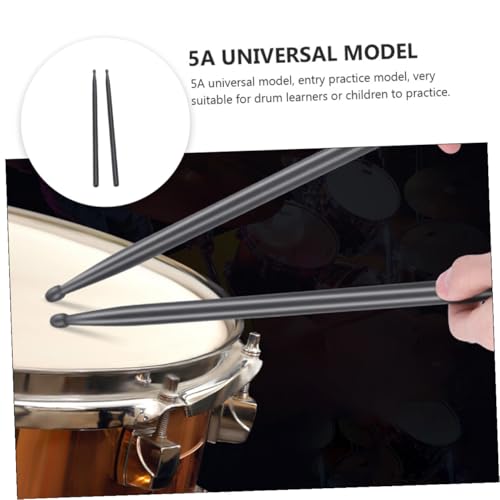Toyvian 2 pares de baquetas para instrumentos de percusión, baquetas profesionales balanceadas para principiantes, práctica y conciertos miniatura 7