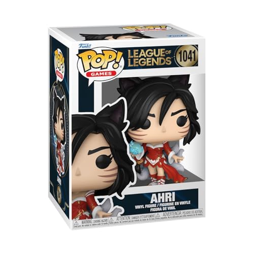 Funko Pop! Games: LOL - Ahri - League of Legends - Figura de Vinilo Coleccionable - Idea de Regalo - Mercancia Oficial - Juguetes para Niños y Adultos - Video Games Fans - Muñeco para Coleccionistas