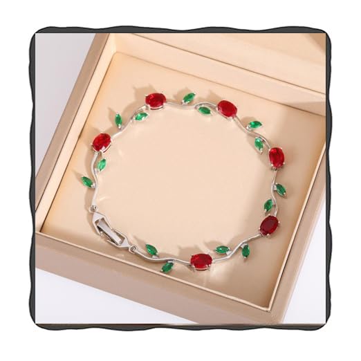 Image of Acnos Wholesale Fine Jewelry Gold Silver Plated Brass Bracelet Exquisite Diamond Zircon Bow and Flower Charm Bracelet for Women