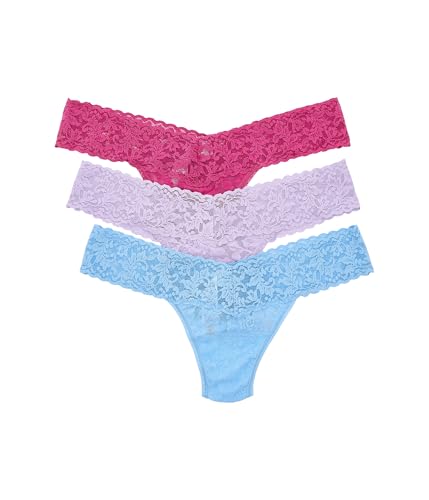 Image of hanky panky - Signature Lace Low Rise Thongs for Women | Lacy Lingerie Underwear | 3 or 5 pack